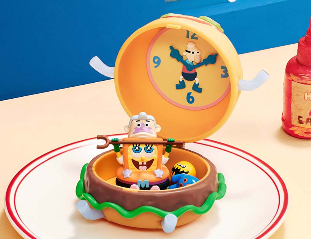 【Pre-order】SPB Krabby Patty seller Series Figures Blind Box