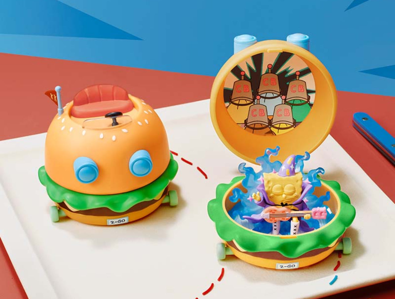 【Pre-order】SPB Krabby Patty seller Series Figures Blind Box
