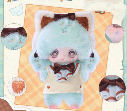 【Keeno】Fluffy Cute Ghost Series Plush Pendant Blind Box