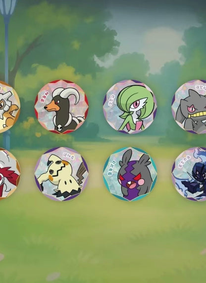 【Pokémon】CN TCG Exclusive Gem Pack Badge Set