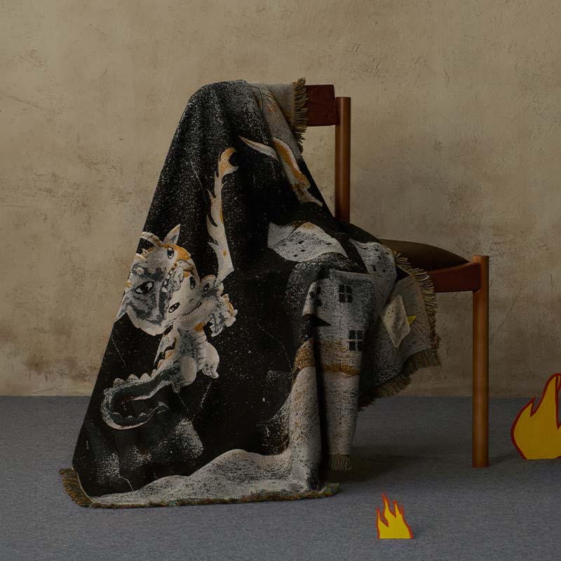 【Pre-order】Hirono Mist - Walker Series Jacquard Throw Blanket Box
