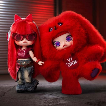 【MOLLY】Molly × YUQI Series 1/8 Vinyl Plush Blister Blind Box