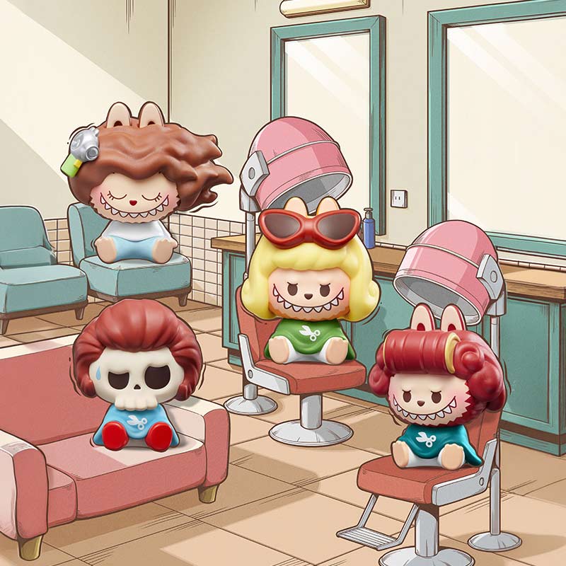 【The Monster】 Vintage Hair Salon Series Mini Figures Blind Box