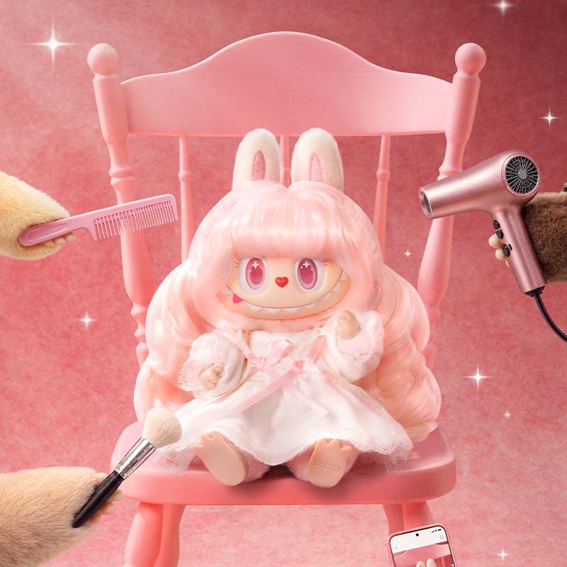 【The Monster】 Vintage Hair Salon Series Vinyl Plush Blind Box