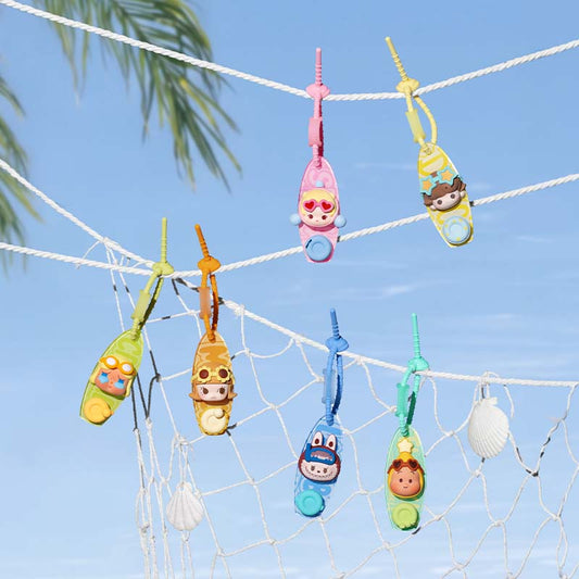 【POP Bean】 Island Vacation Series Decorative Buttonhole Blind Box