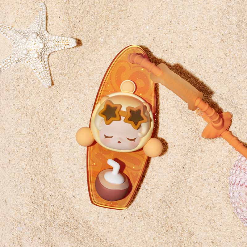【POP Bean】 Island Vacation Series Decorative Buttonhole Blind Box