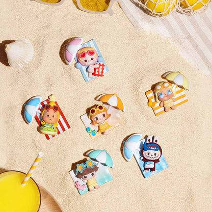 【 POP Bean】 Island Vacation Series Fridge Magnet Blind Box