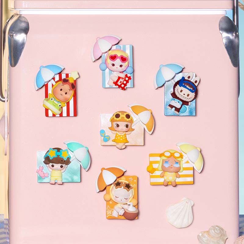 【 POP Bean】 Island Vacation Series Fridge Magnet Blind Box