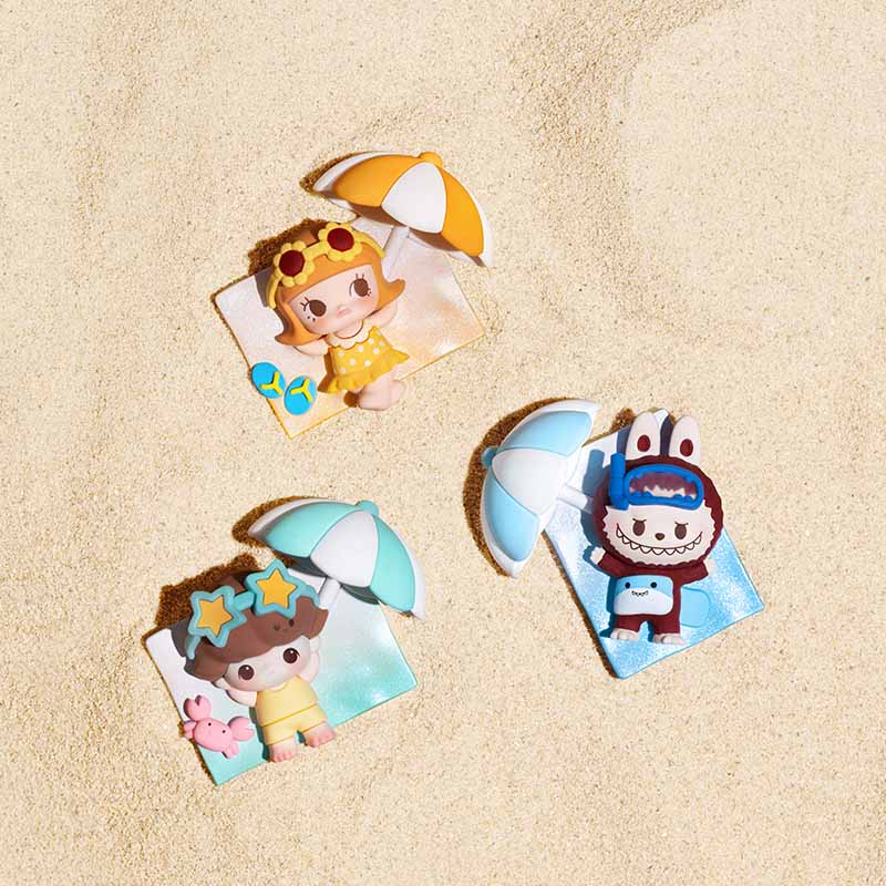 【 POP Bean】 Island Vacation Series Fridge Magnet Blind Box