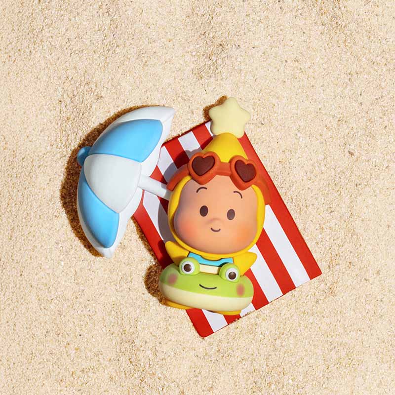 【 POP Bean】 Island Vacation Series Fridge Magnet Blind Box