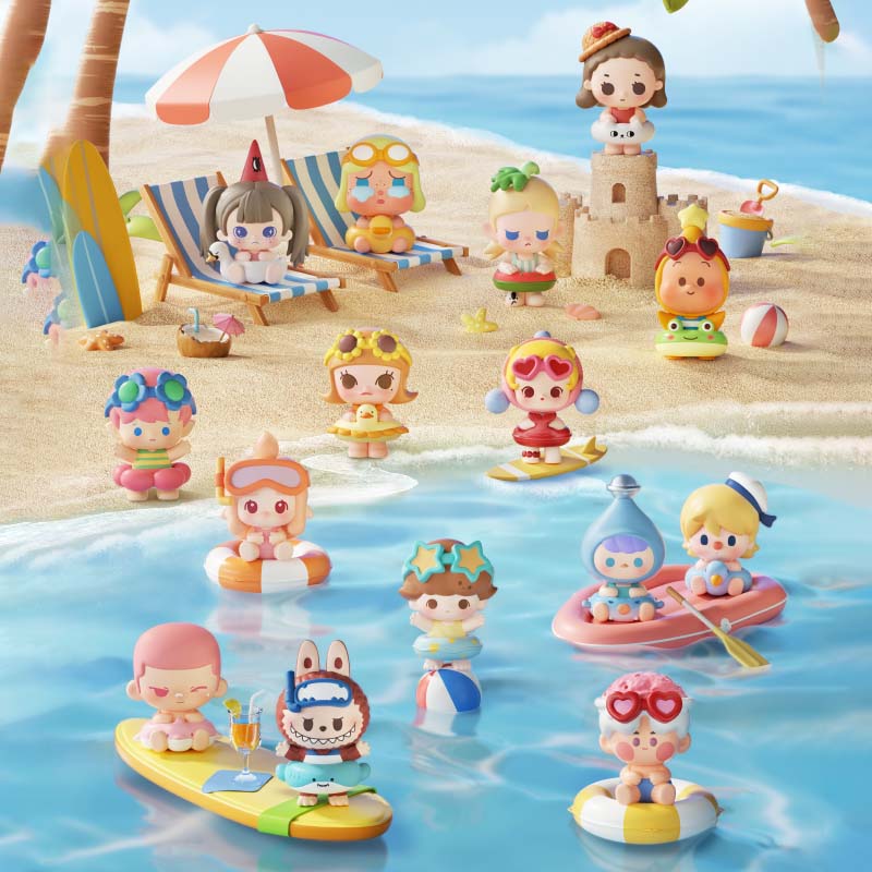 【Pre-order】POP Bean Island Vacation Series Mini Figures Blind Box