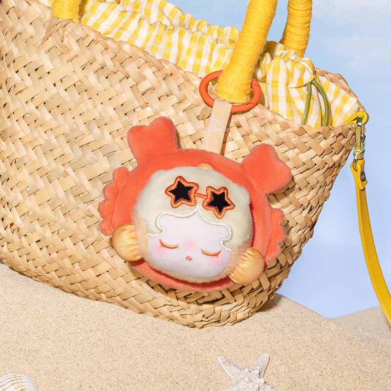 【Pre-order】POP Bean Island Vacation Series Mini Plush Pendant Blind Box