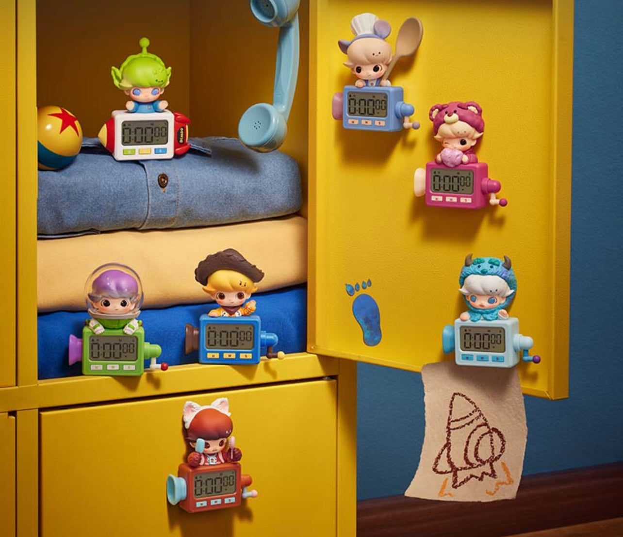 【Dimoo】World Series Timer Fridge Magnet Blind Box