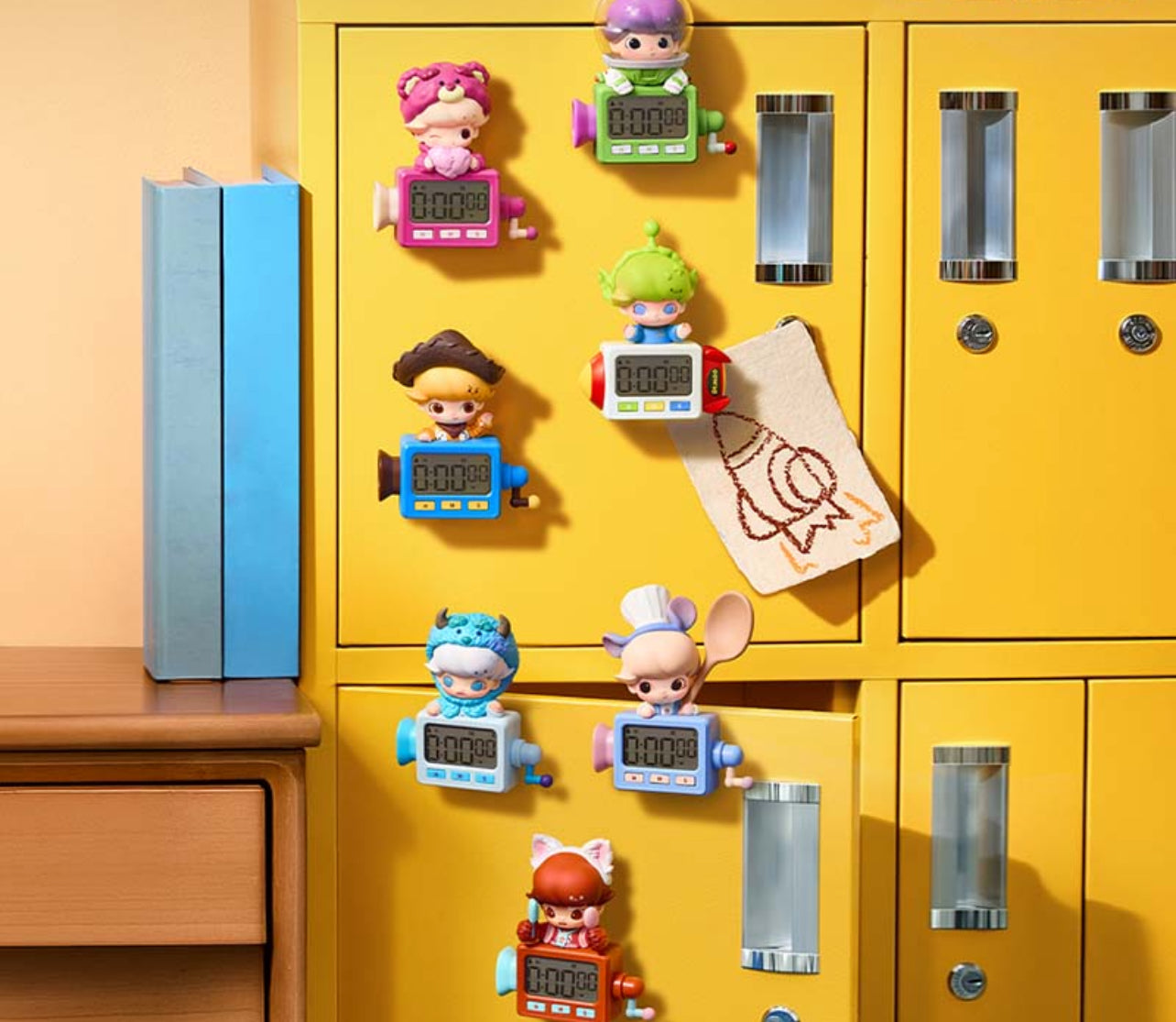 【Dimoo】World Series Timer Fridge Magnet Blind Box