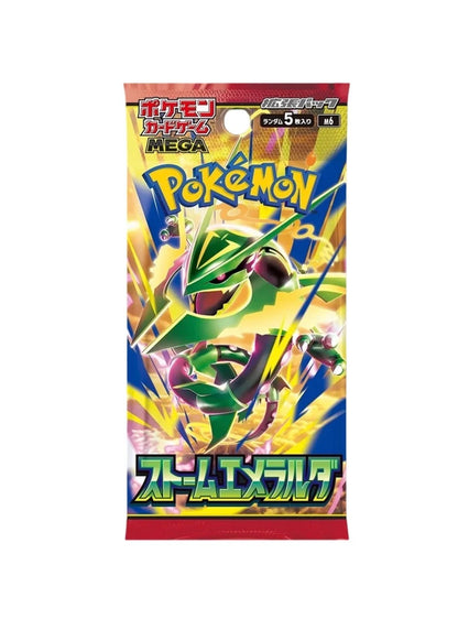【Pokémon】Mega Series Storm Emeralda M6 Japanese Ver. Booster Box