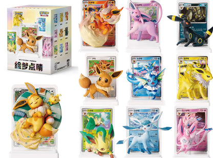 【Pokémon】 Painting Dream Vol.3 Eevee and Eeveelution Series Figures Blind Box