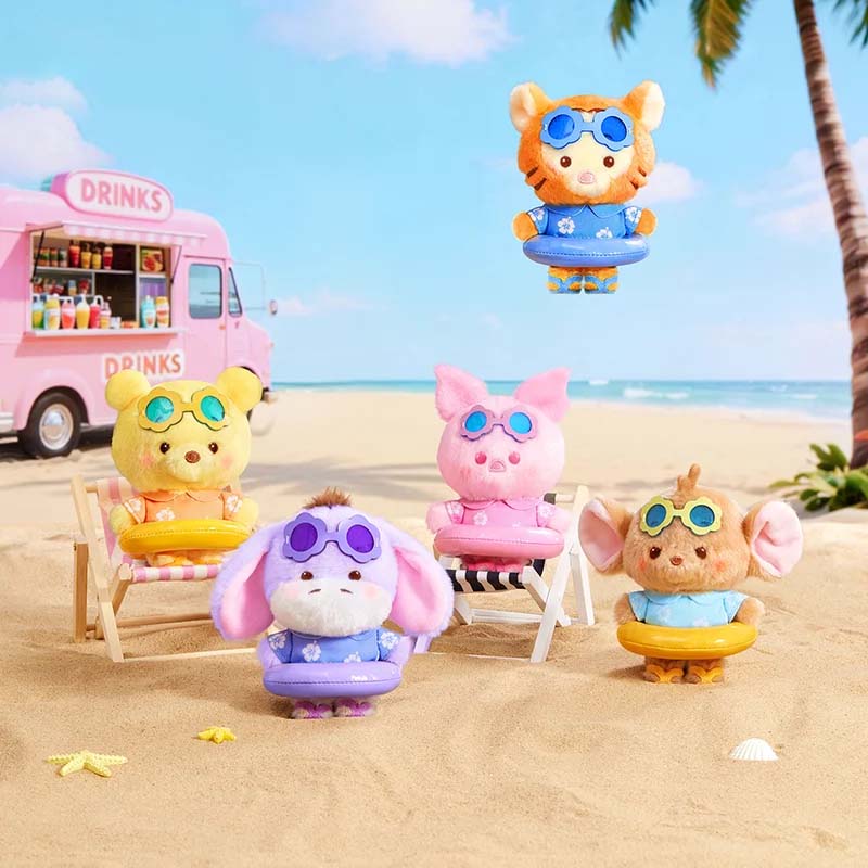 【Disney】Summer Swim Ring Series Plush Blind Box