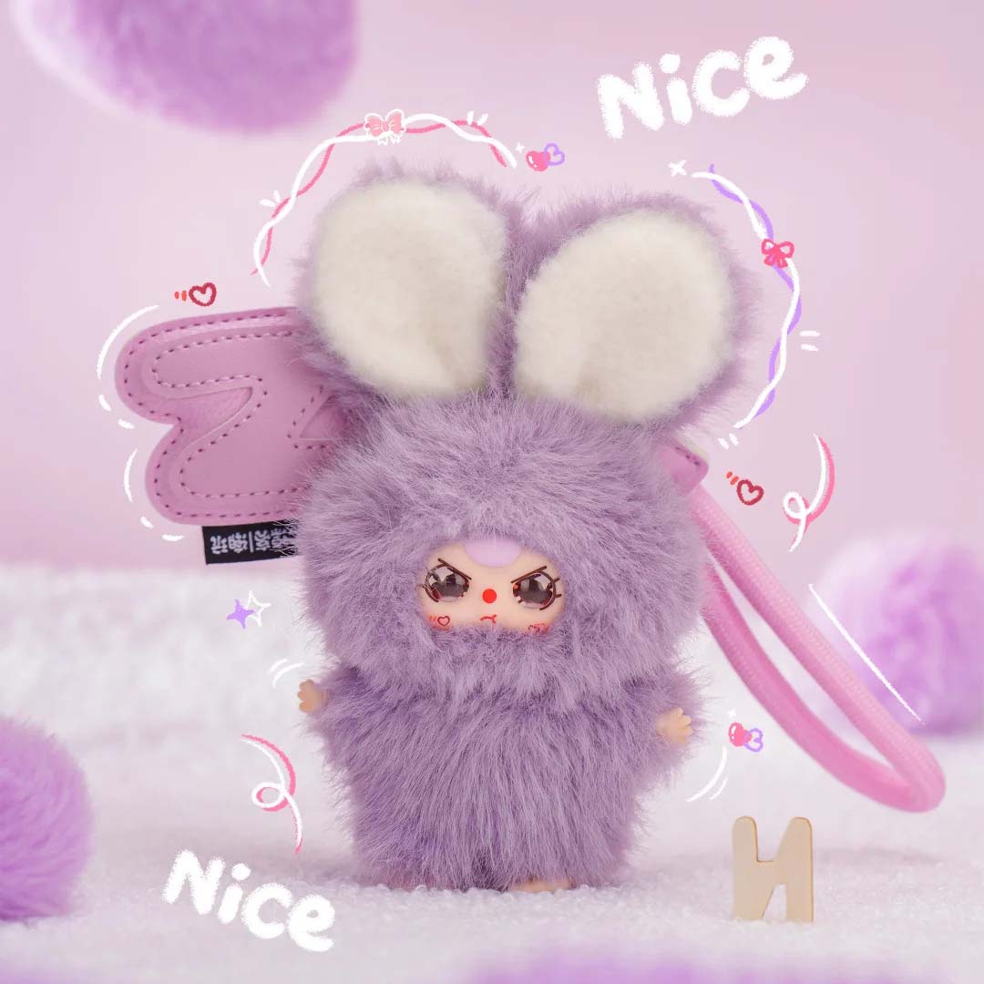 【Baby Three】Super Mini Lapin Lune en Peluche