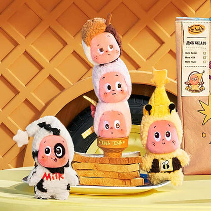 Moon Gelato Series-Ice Cream Plush Pendant Blind Box