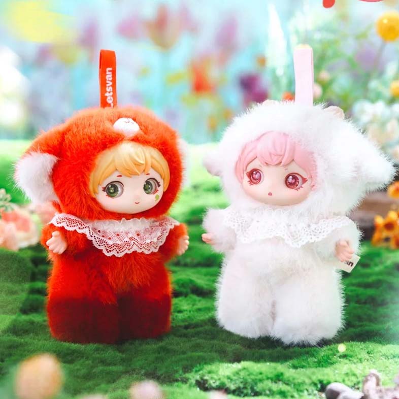 【Ziyuli】 Animal Gathering Plush Series Blind Box