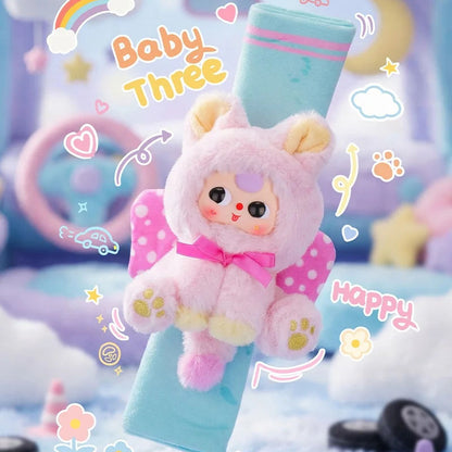 【Baby Three】Seat Belt Shoulder Pad Plush Series Blind Box