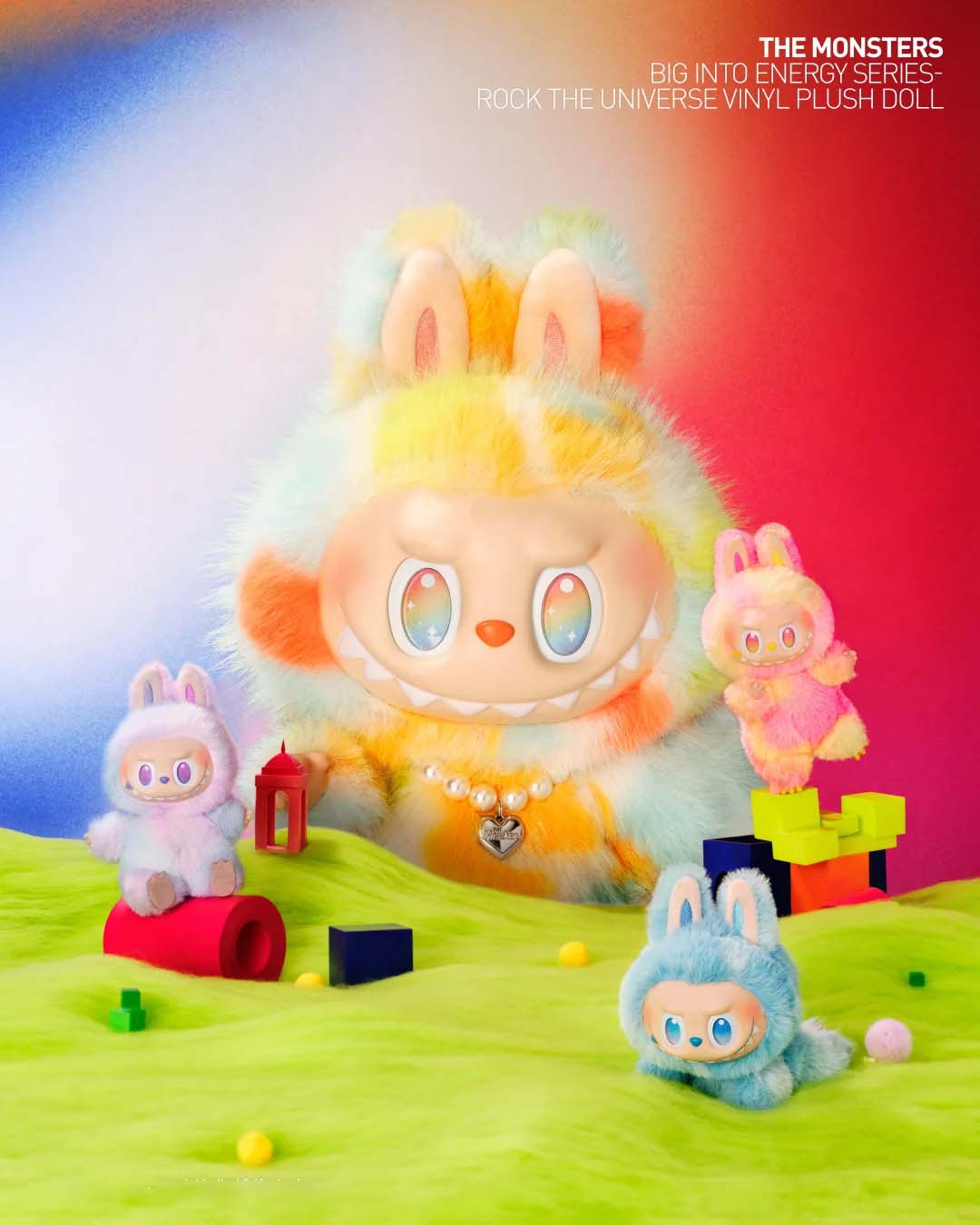 【LABUBU】The Monsters Big Into Energy Series-Rock The Universe