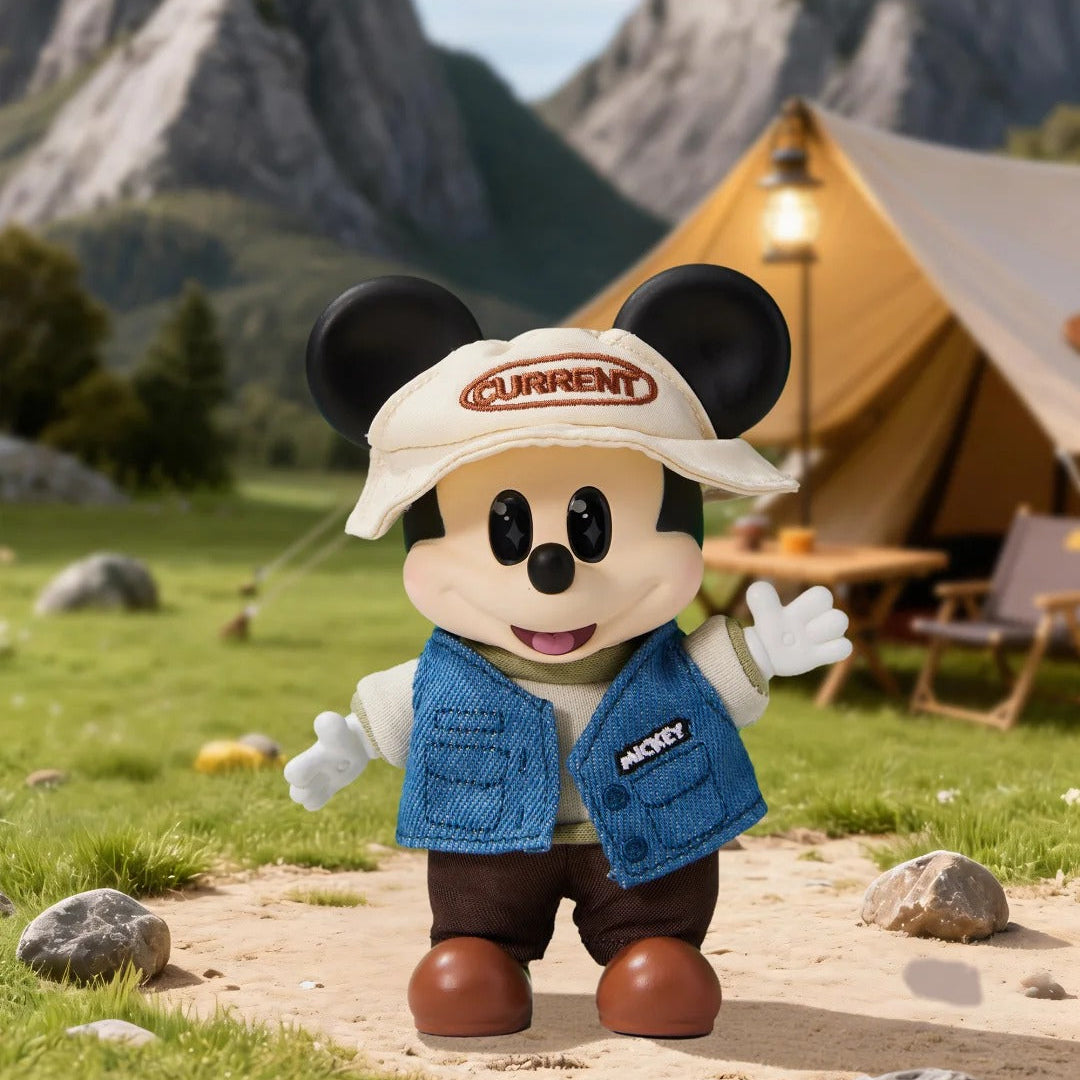 【Mickey】 OOTD Vinyl Charm Series Plush Blind Box