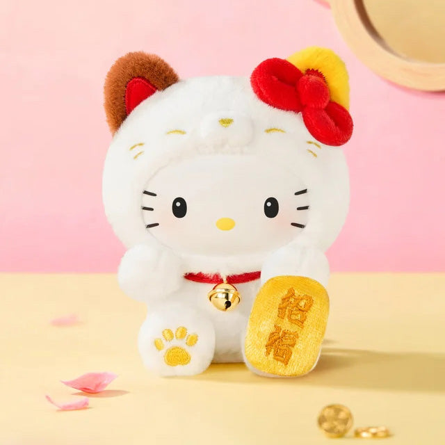 【Sanrio】 Lucky Cat Plush Series Blind Box