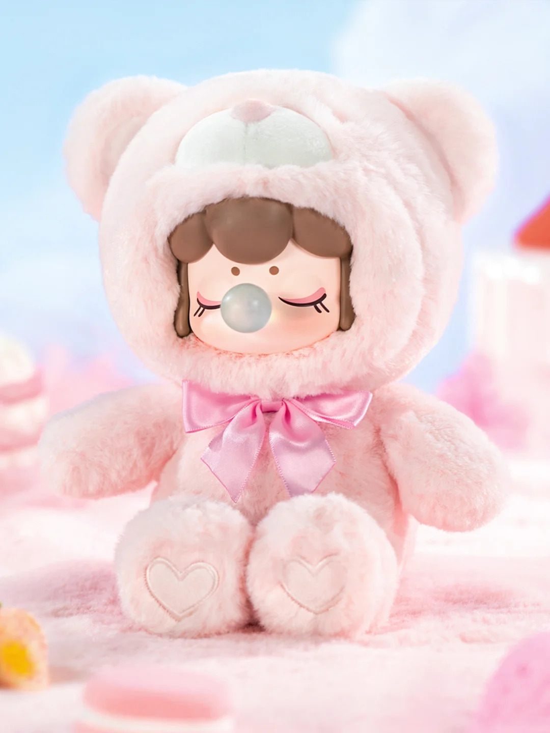 【Nanci】Chocolate Colorful Plush Bear