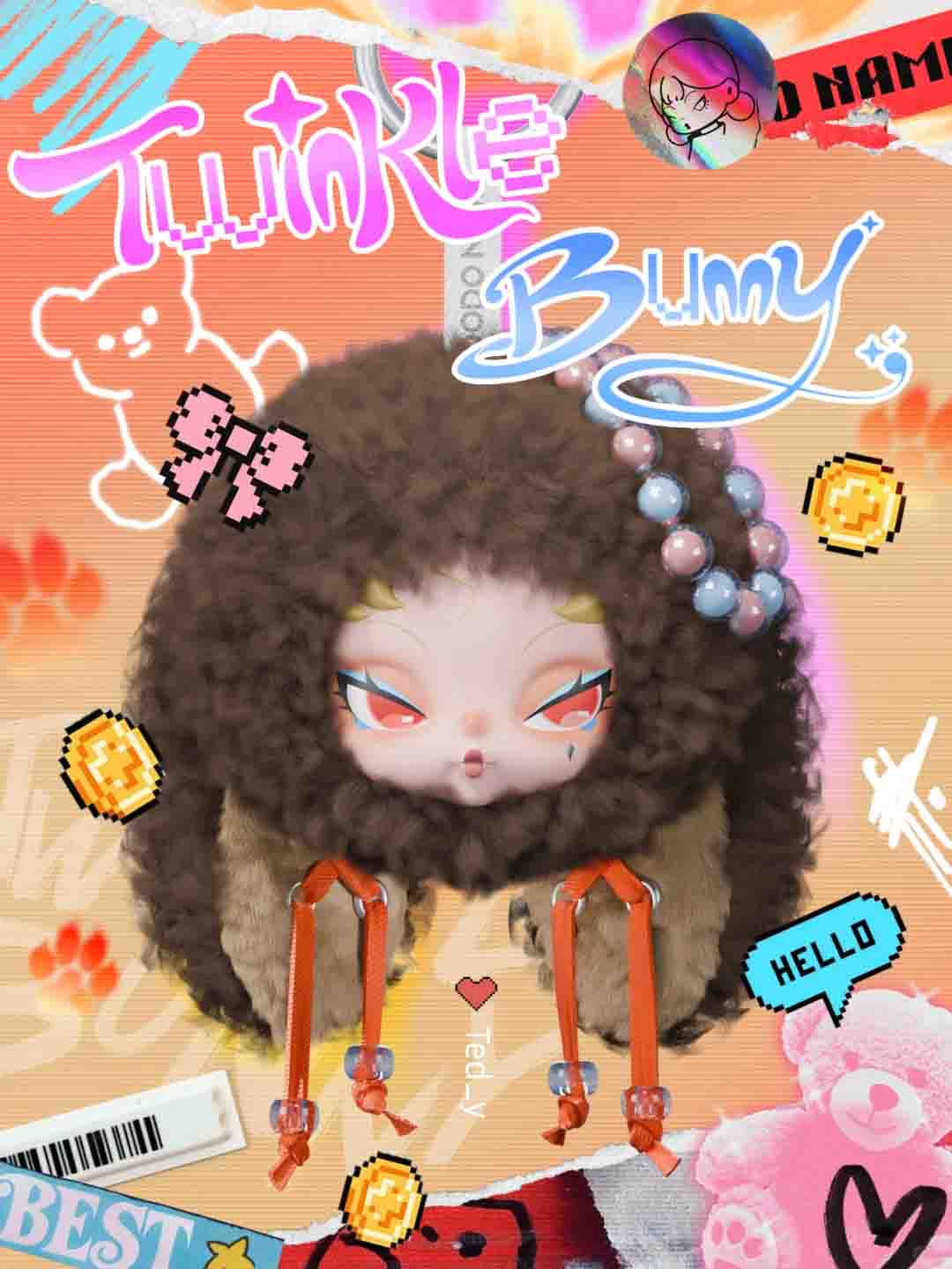 【DODO NAMI】 Twinkle Bunny Pendant