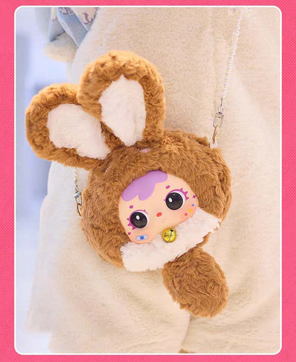 [Samuel]Dopamine Rabbit Chain Plush Bag