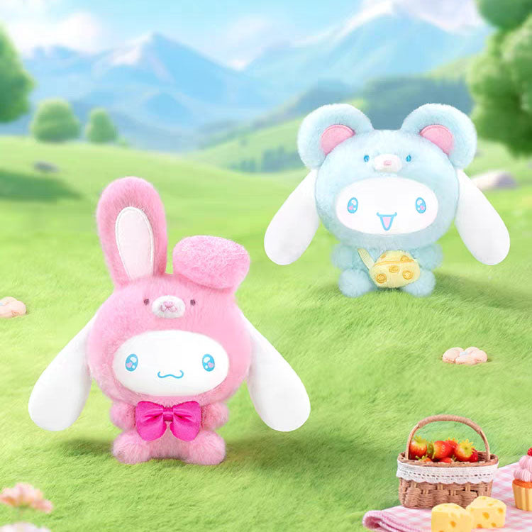 【Cinnamoroll】 Animal Party Series Plush Blind Box