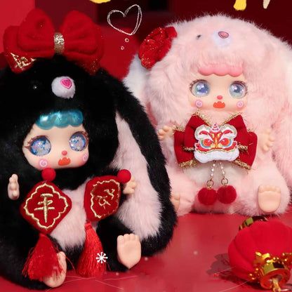 【Little Cream Puff】Rabbit Sauce-New Year Limited Plush Series Blind Box