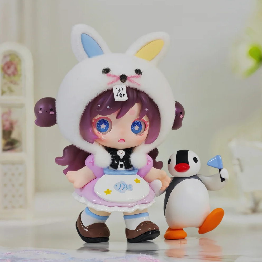 【Pingu】45th Anniversary Heartwarming Encounter Series Figure Blind Box