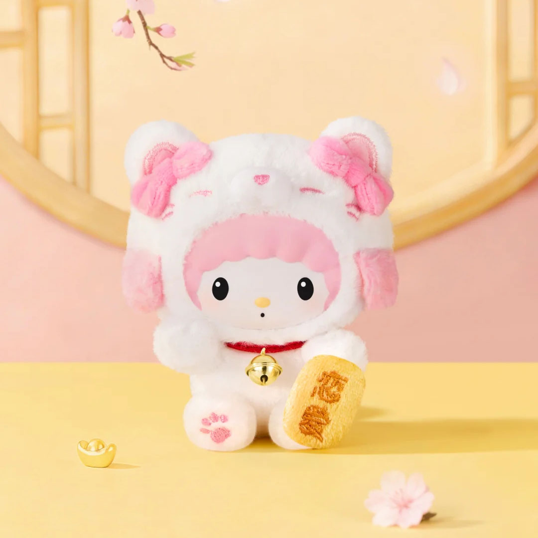 【Sanrio】 Lucky Cat Plush Series Blind Box