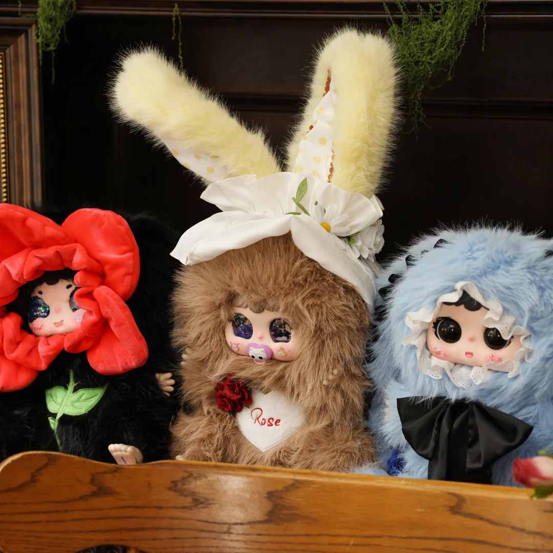 【Jiimo】600% Rose Dream Island Plush Series Blind Box