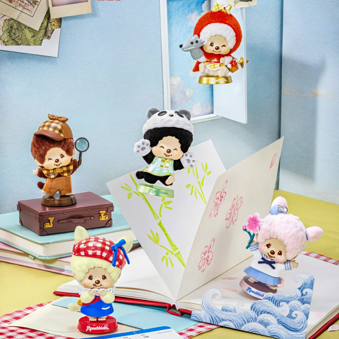 Monchhihi Global Journey Series Figure