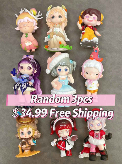 2026 Mystery Bag - Random Cute Stuffed Figures Toy Bundle
