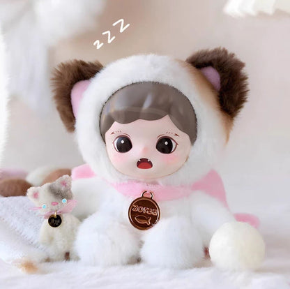 【Zoraa】 Fluffy Cabin series Viny Plush Doll Blind Box