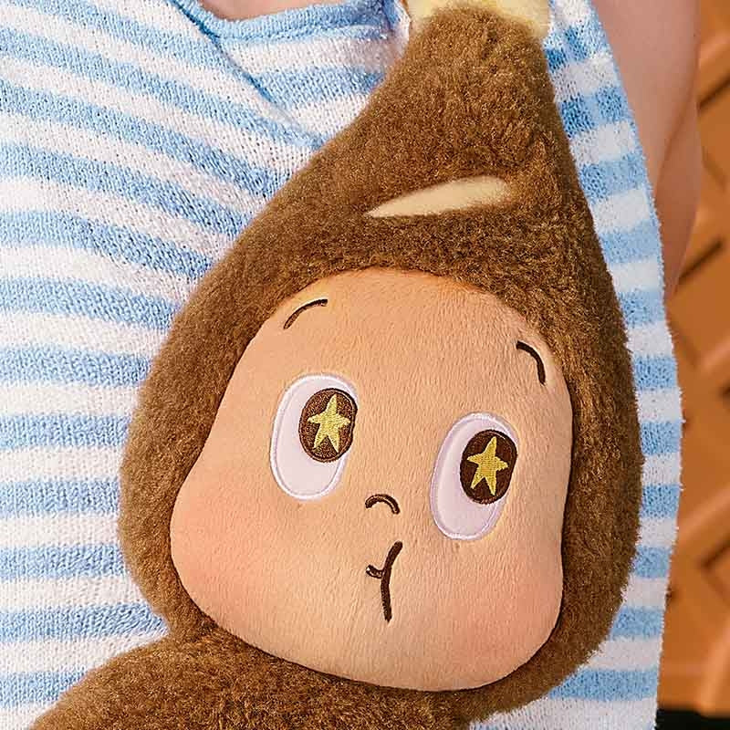 Moon Gelato Series-Plush Baguette Bag