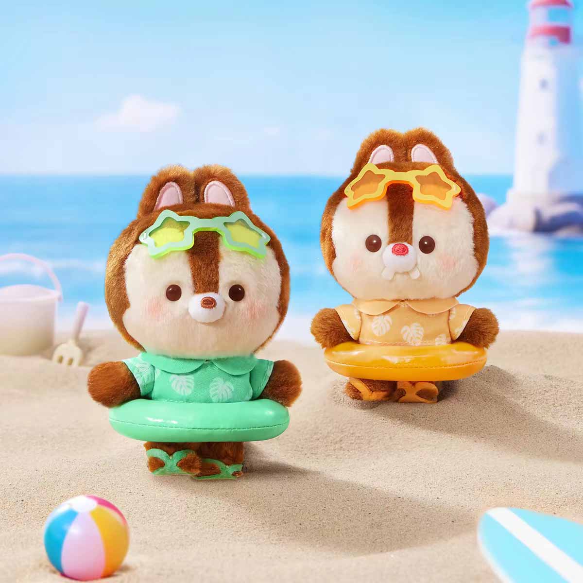 【Disney】Summer Swim Ring Series Plush Blind Box