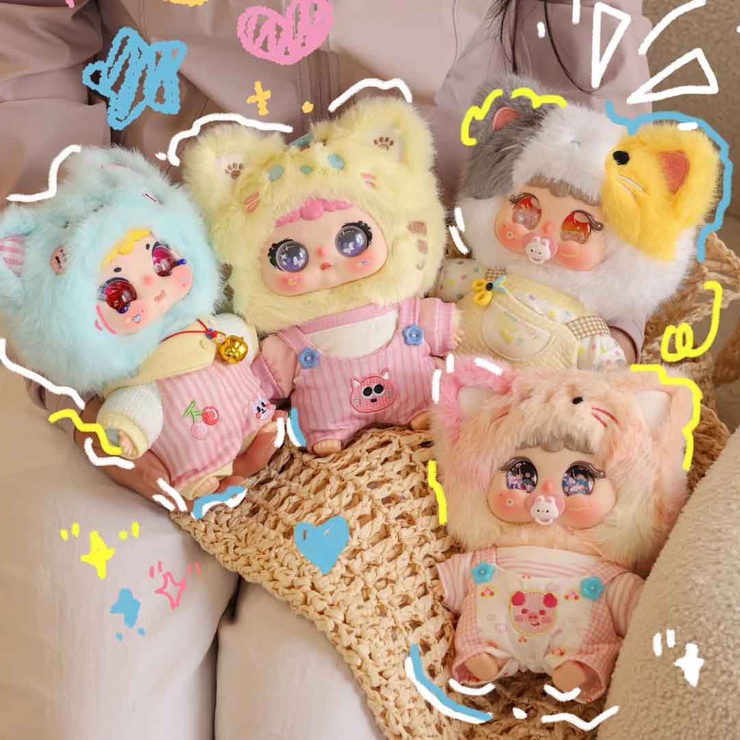 【Jiimo】200% Meow Rabbit Diary Plush Series Blind Box