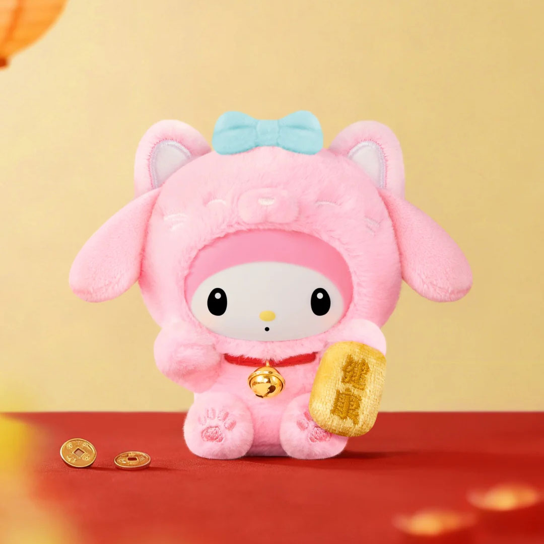 【Sanrio】 Lucky Cat Plush Series Blind Box