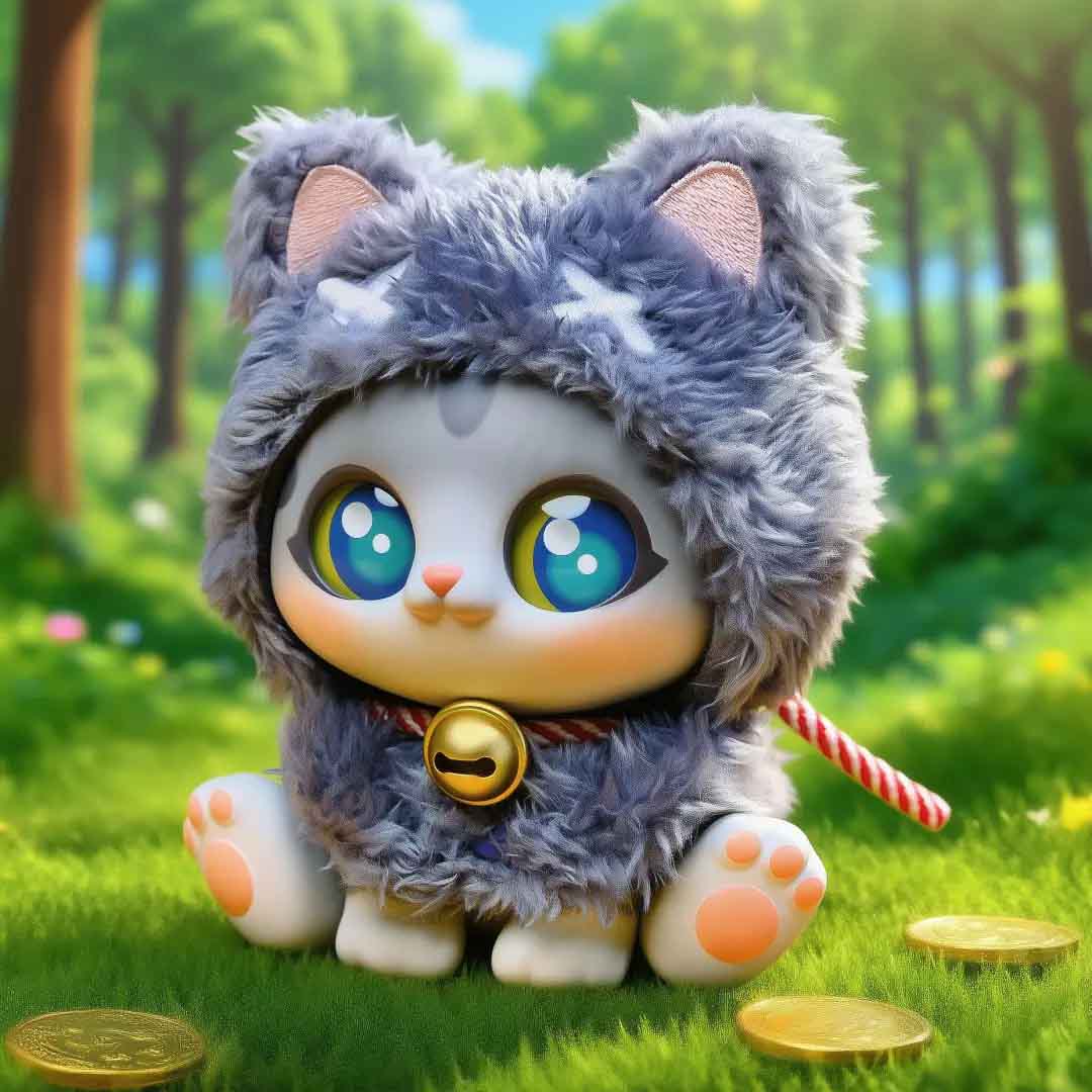 【PICOCO】Lucky Kitty Cape