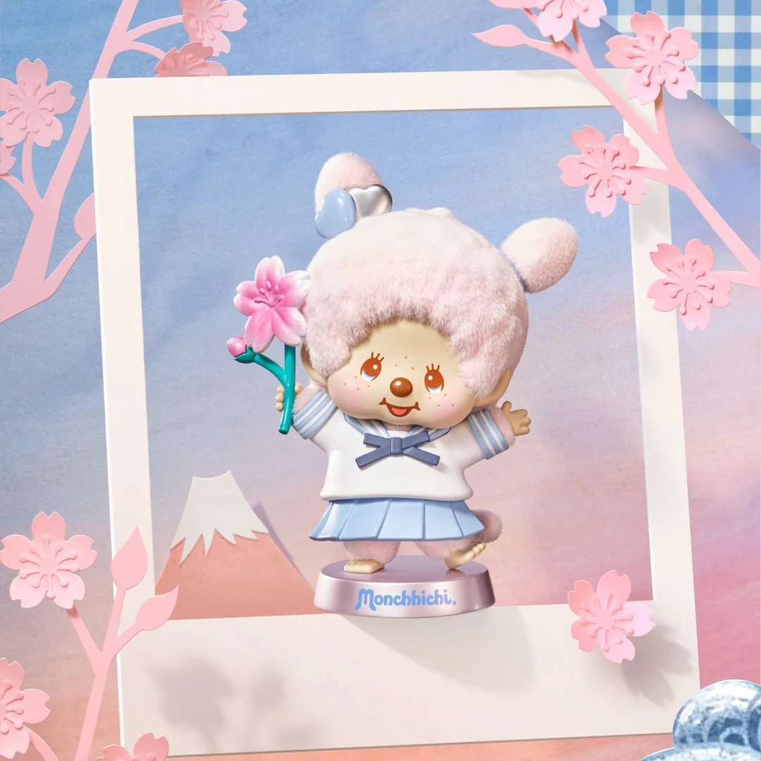 Monchhihi Global Journey Series Figure