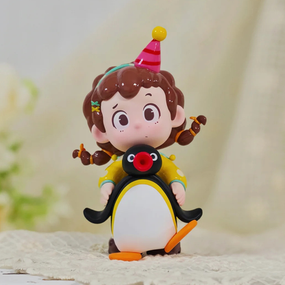 【Pingu】45th Anniversary Heartwarming Encounter Series Figure Blind Box