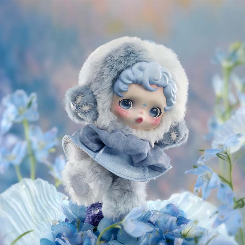 【SKULLPANDA】 Light Weaving Garden Series Plush doll