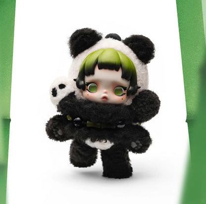 【SKULLPANDA】Lazy Panda Plush Doll Pendant