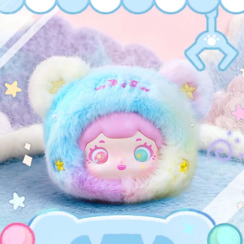 【BAOBAO】Fuzzy Babe Plush Series Blind Box