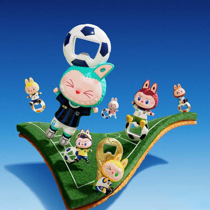 THE MONSTERS × FIFA SERIES - Bottle Opener Fridge Magnet Blind Box